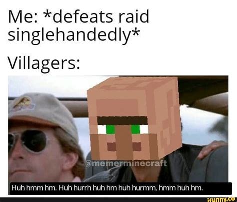 Minecraft Villager Hmm Meme