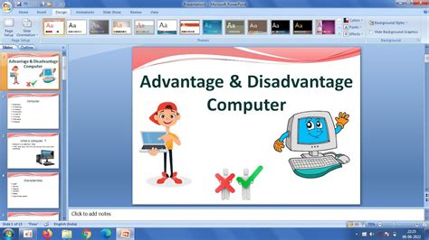 Advantage And Disadvantage Of Computer Powerpoint Presentation How To