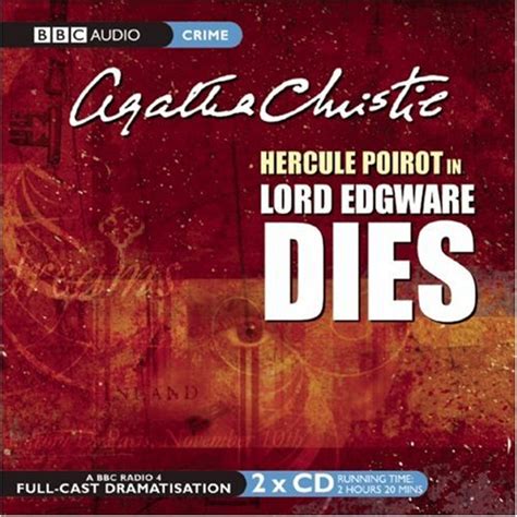 lord edgware dies bbc audio crime by christie agatha cd audio book the fast 9780563510758 ebay