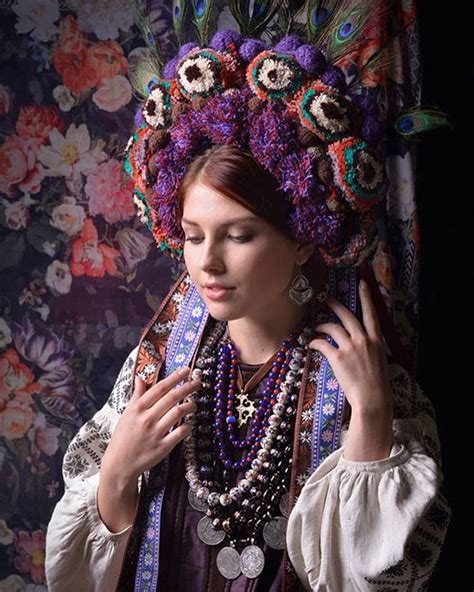 Ukrainian Workshop Creates A Photo Series Of Women Wearing Traditional Headdresses To Inspire