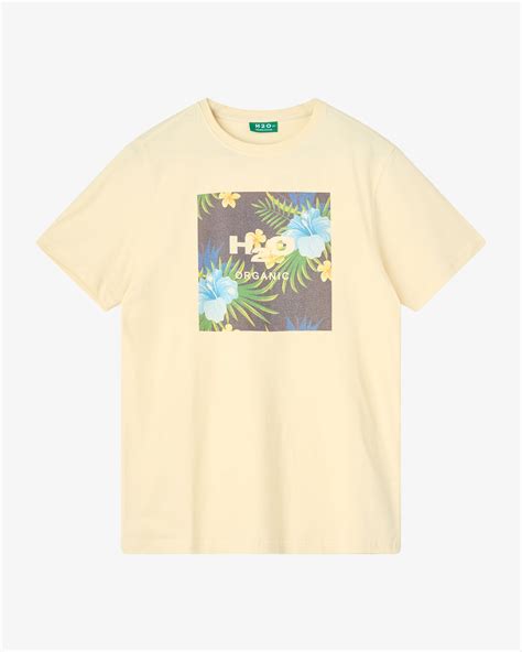Key West Lyø Tee - Pale Banana – H2O com