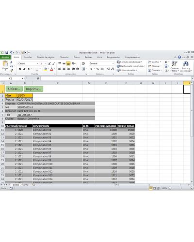 Llenando De Formatos Preimpresos Con Excel Y Pdf