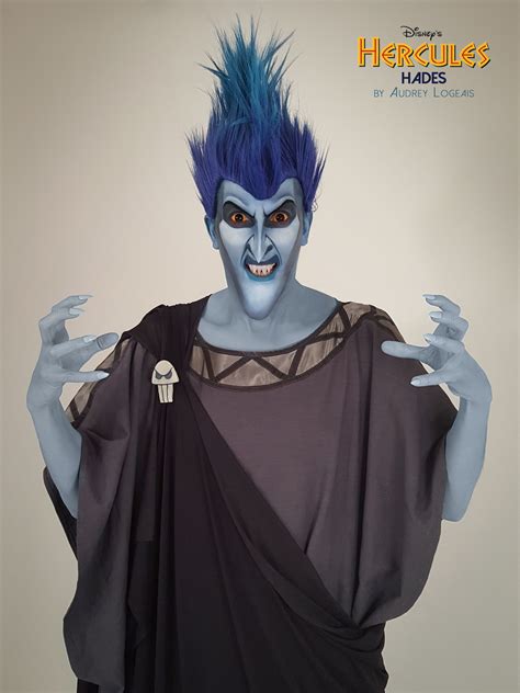 Disney Villains Hades Make Up Mua Audrey Logeais Halloween Disfraz