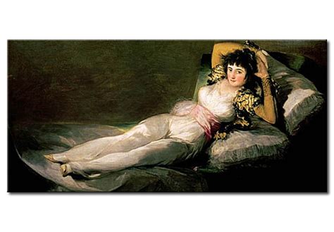 Quadro Em Tela The Clothed Maja Francisco Goya Reprodu Es