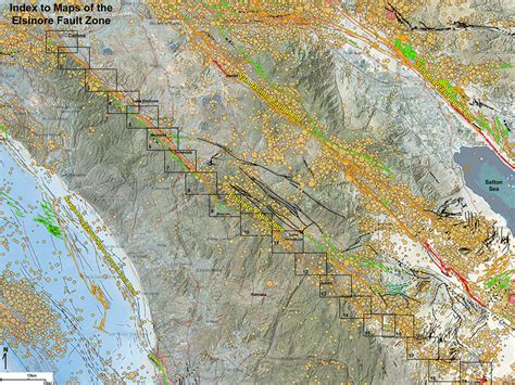 Elsinore Fault Zone Southern California