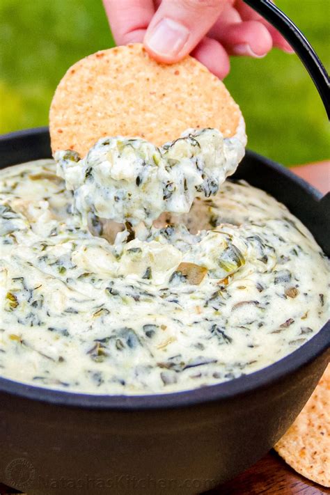 Spinach Artichoke Dip Is Irresistibly Creamy And Loaded With Spinach
