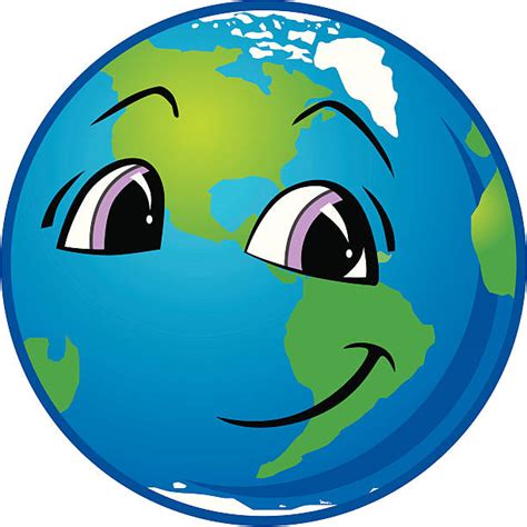 Royalty Free Smiling Earth Clip Art Vector Images And Illustrations Istock