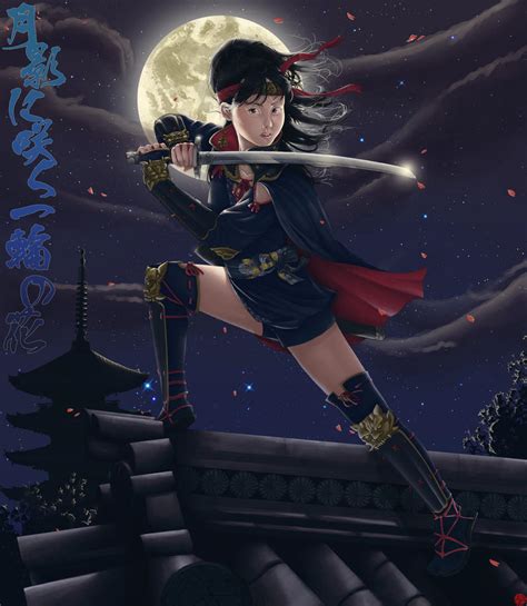 Yukina Ninja Girl Kunoichi By Rijio On Deviantart