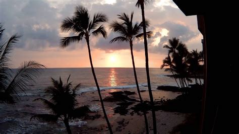 Kona Sunset Big Island Hawaii Youtube
