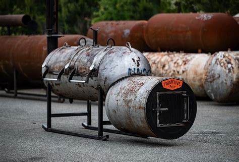 Pin By Primitive Pits On 250 Gallon Offset Smoker In 2021 Oil Drum