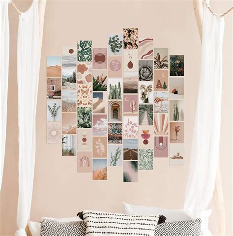 Wall Collage Kit Vintage 50pcs Aesthetic Room Posters Bedroom Decor For