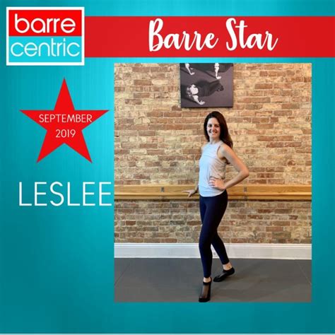 Barre Star Of The Month Leslee Barre Centric Buffalo