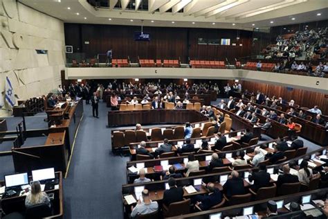 Parlamento Israelí Inicia El Proceso Para Su Disolución Con Un Voto