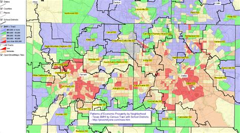 32 Dallas School District Map Maps Database Source