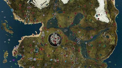 The Forest Weapon Locations Map