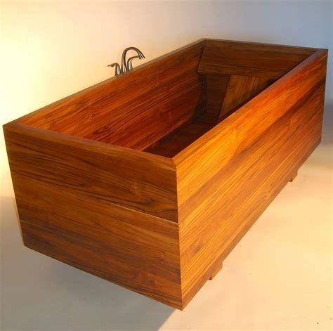 Custom Japanese Ofuro By Bath In Wood Of Maine Wooden Bathtub Wood Tub Japanese Soaking Tubs