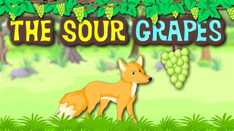 The Sour Grapes Bedtime Story Short Stories For Kids English