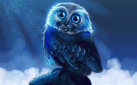 Owl Digital Painting By Keatondesigns On Deviantart