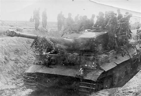 Late Tiger Tank Italy World War Photos