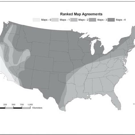 Historical Gray Wolf Range Maps Obtained From Available Literature The