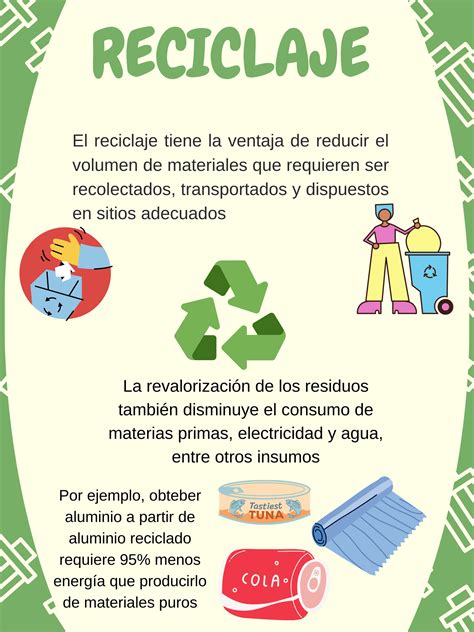 Reciclaje Cartelera Del Medio Ambiente Residuos Solidos Reciclaje Y