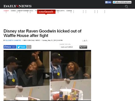 Disney Star Raven Goodwin Kicked Out Of Waffle House Ny Daily News