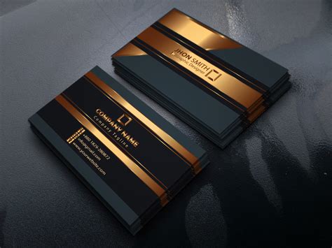 I Will Design Minimal Luxury Business Card And Unique Modern Business Card Design For 3