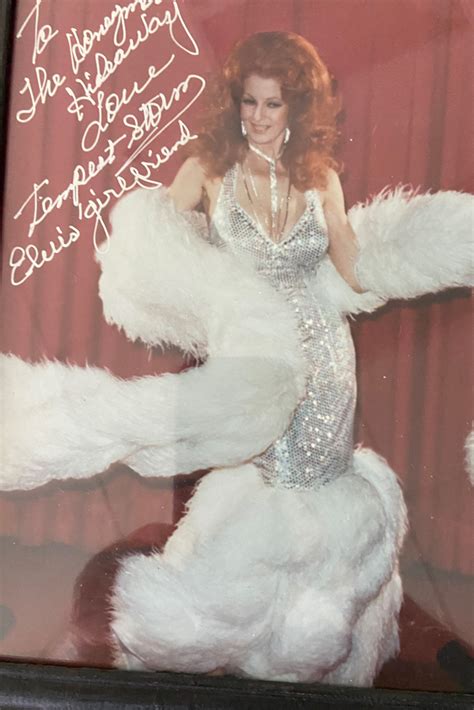 Lot Detail Signed Photograph Of Tempest Storm