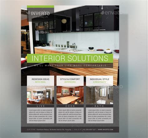 Interior Design Flyer Template 21 Free And Premium Download