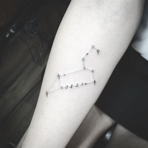 Incredible Leo Constellation Tattoo In Leo Constellation Tattoo Fierce Tattoo Tattoos