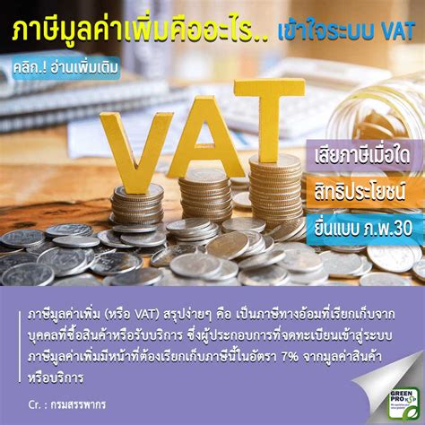 ภาษีมูลค่าเพิ่ม VAT คืออะไร? - รับทำบัญชี รับตรวจสอบบัญชี รับวางแผนภาษี ...