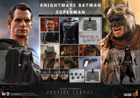 Hot Toys Knightmare Batman And Superman Sixth Scale Figure Set State