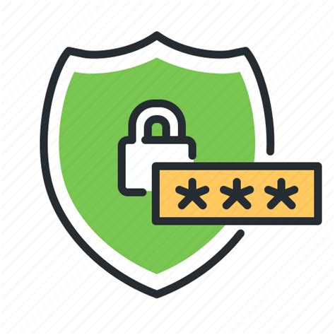 Computer Password Protection Security Icon