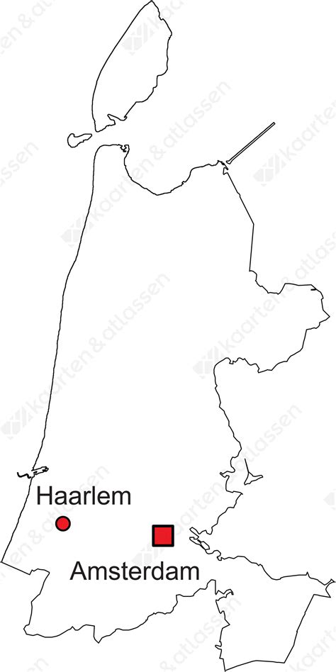 Digitale Provinciekaart Van Noord Holland Gratis Kaarten En Atlassennl