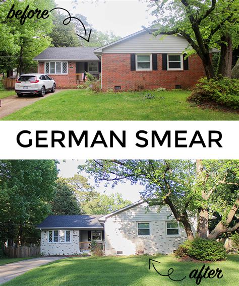 Popular front door paint colors 50 photos. Home Update: German Smear On Our Brick | Tilley's Threads