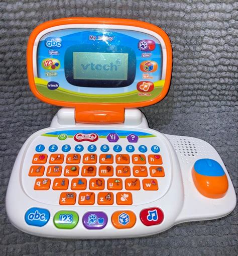 Vtech Tote And Go My Laptop Orange Hobbies And Toys Toys And Games On