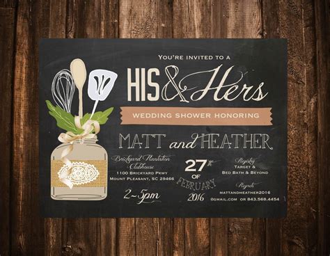 couples shower invitation his and hers couples shower image 0 invitation envelopes invitation
