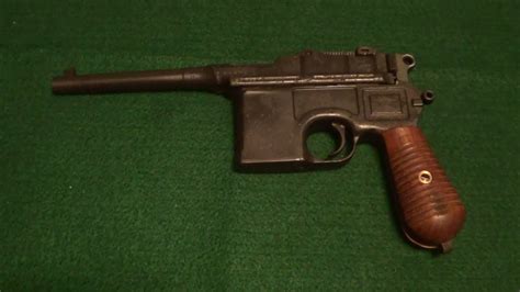 Mauser C96 Broomhandle Semi Auto Pistol Youtube