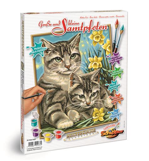 Xxl größe, mehrteilige design (z.b. Schipper 609240437 Große und kleine Samtpfoten Katzen ...