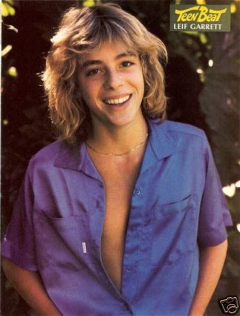 Leif Garrett And Other Teen Idols From The 70s And 80s