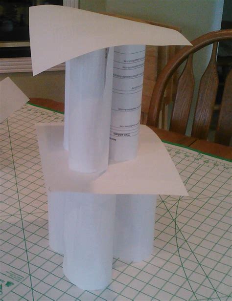 How To Build A Paper Tower With One Piece Of Paper And Tape Best