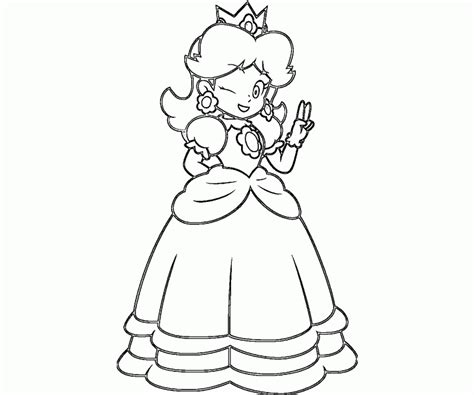 Maybe you would like to learn more about one of these? Mario Bros Peach Coloring Pages - Coloring Home