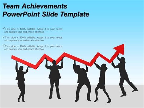 Team Achievements Powerpoint Slide Template Powerpoint