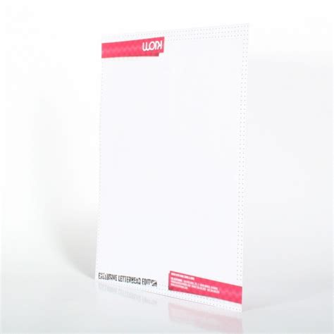 The core of an identity package, to me, is letterhead design. Two Color Letterhead | Jakprints, Inc