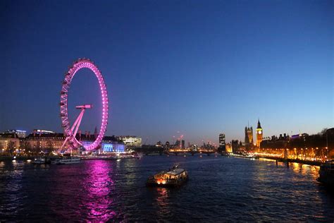 Free Stock Photo Of London Eye London Night Night Lights