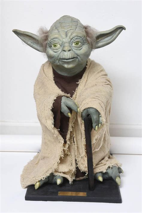 Lifesize Yoda Figure Limited Edition By Illusive Concepts At 1stdibs