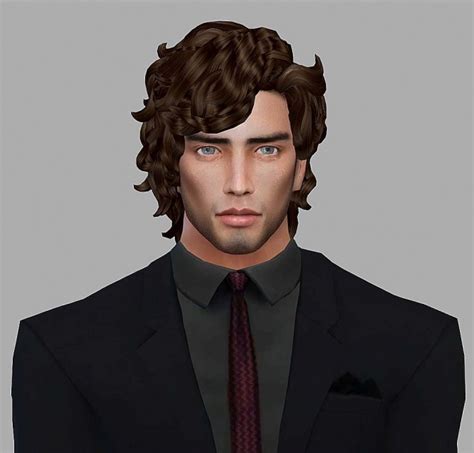 Sims 4 Male Curly Hair Cc Alpha
