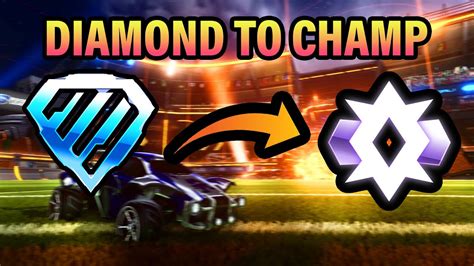 Reaching Champ In Rocket League Diamond To Champ Gameplay Youtube