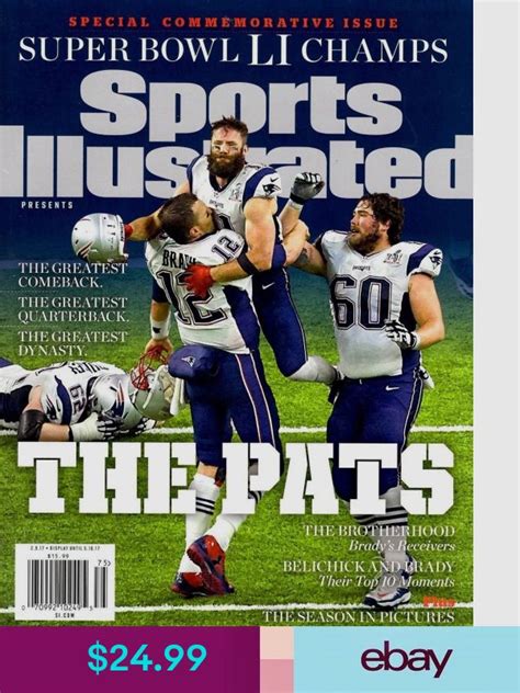 Sports Illustrated Magazine Commemorative 2016 Champions New England