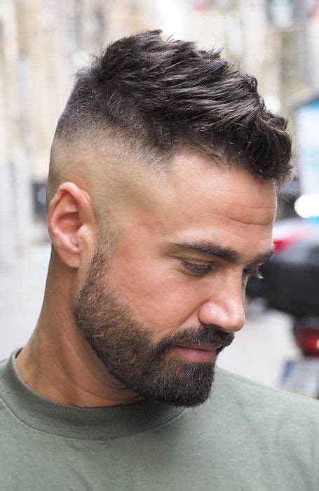 22 bald fade with brushed up hair. 20 Cool Bald Fade Haircuts for Men in 2020 | Mens ...